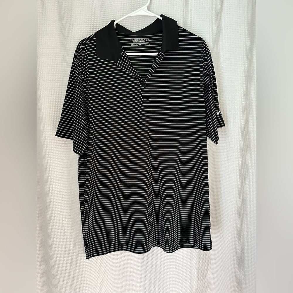 Men’s Nike Golf Large striped polo‎